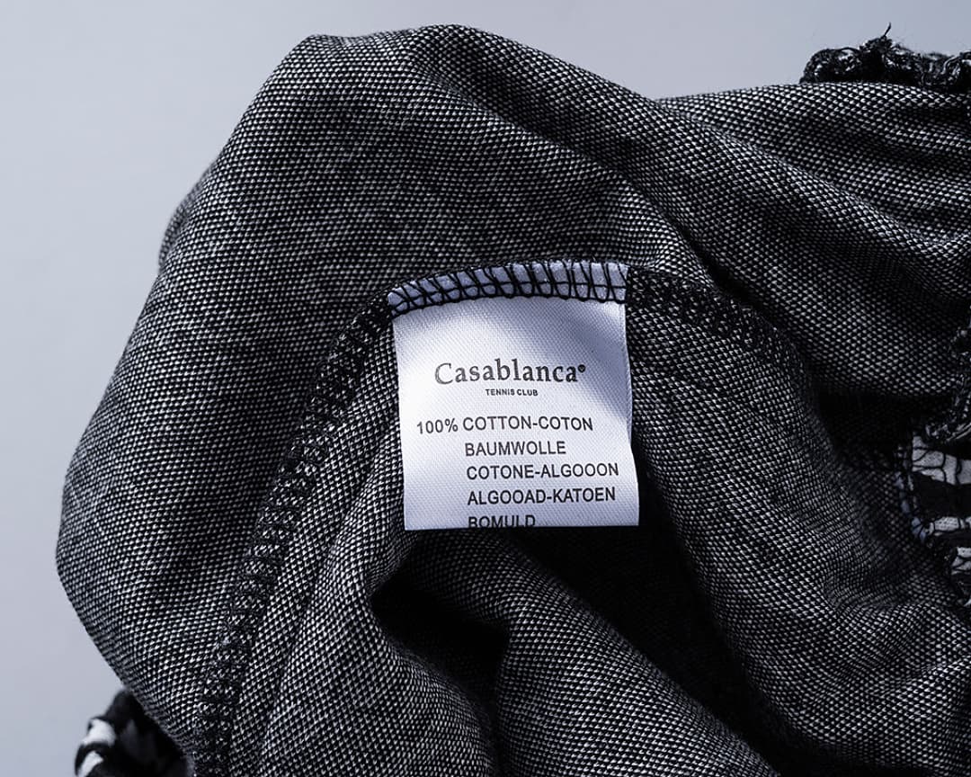 Shorts Casablanca Jacquard - Preto foto 12