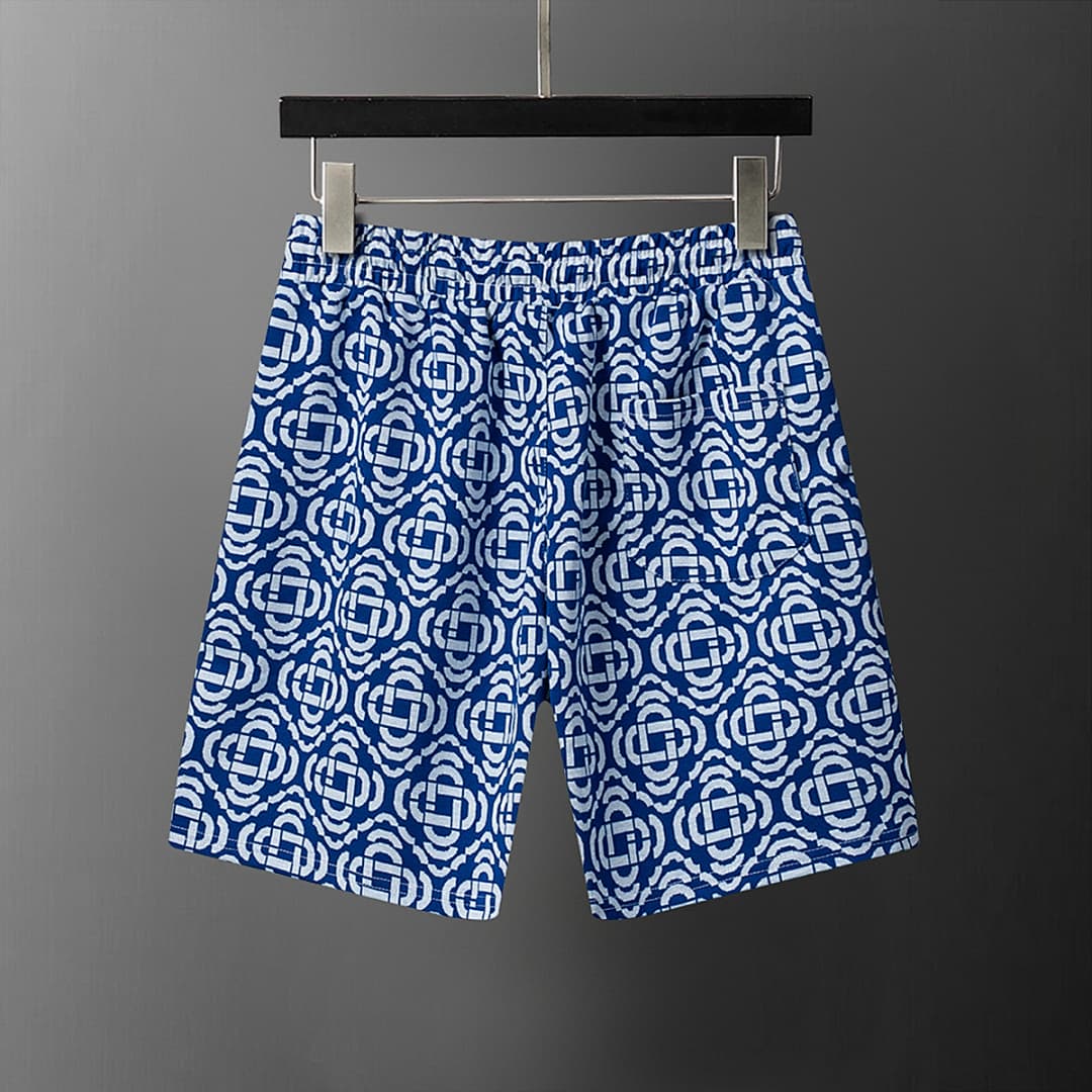 Shorts Casablanca Jacquard - Azul foto 02