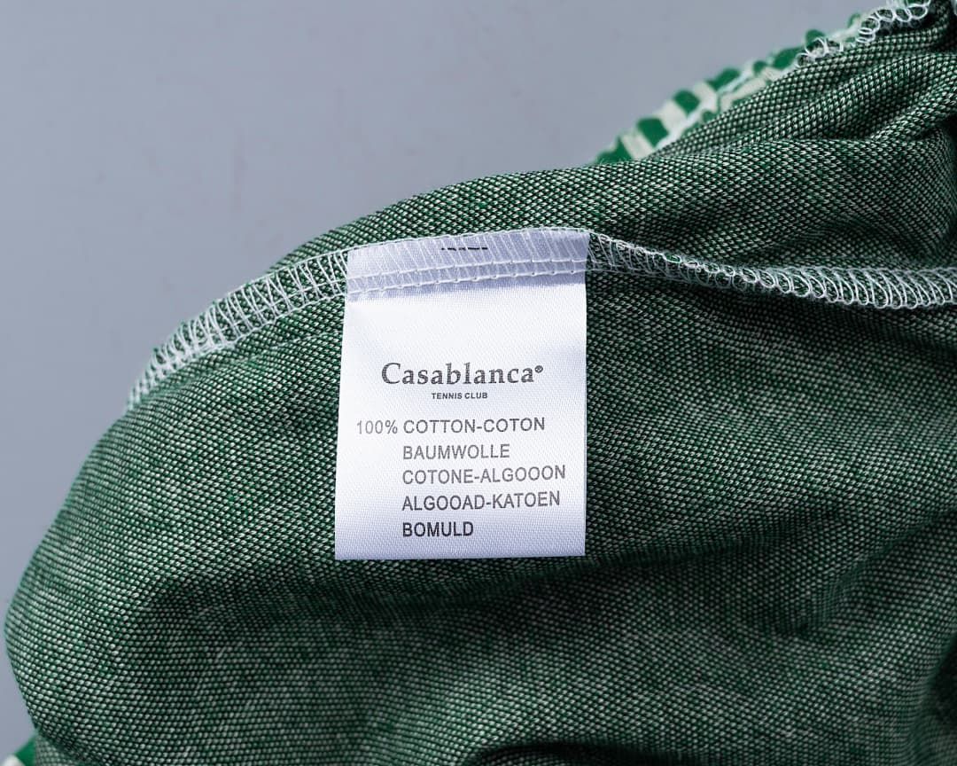 Shorts Casablanca Jacquard - Verde foto 11