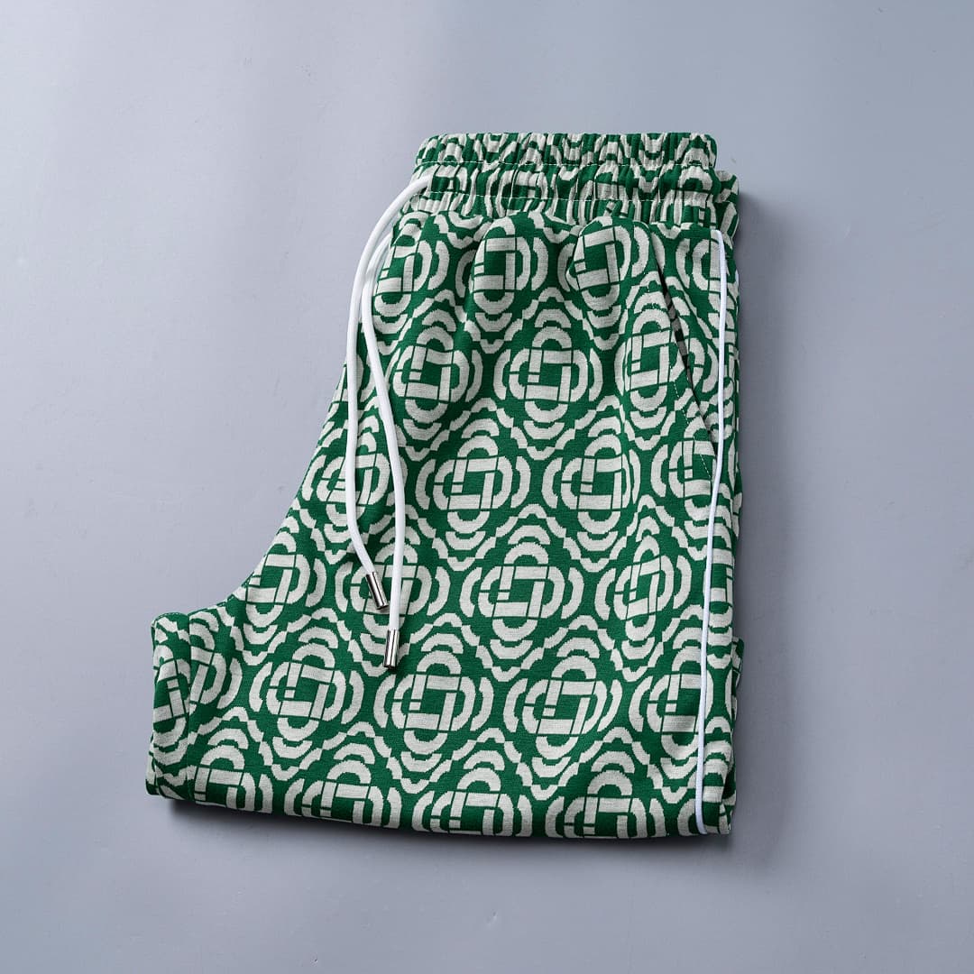 Shorts Casablanca Jacquard - Verde foto 12