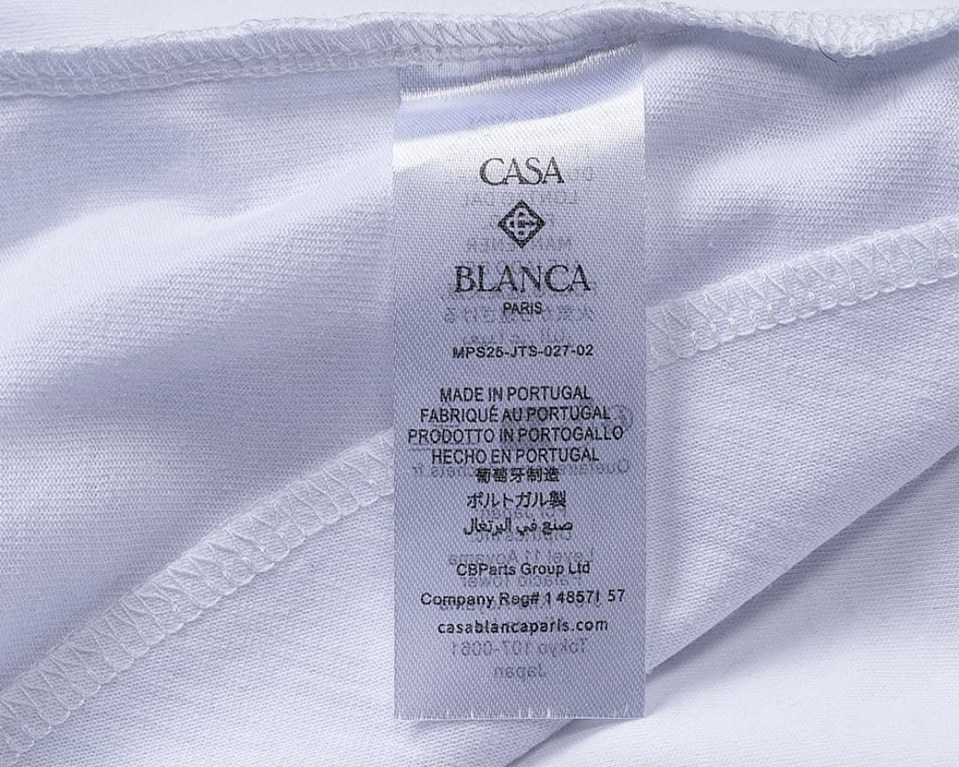 Shorts Casablanca Flocked Monograma - Branco foto 12