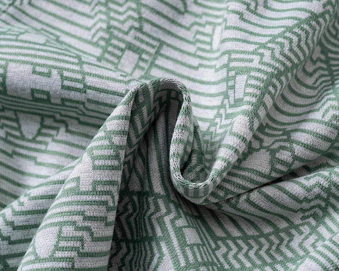 Shorts Casablanca Jacquard Listrado - Verde Claro foto 11