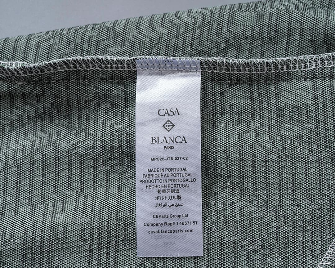 Shorts Casablanca Jacquard Listrado - Verde Claro foto 13
