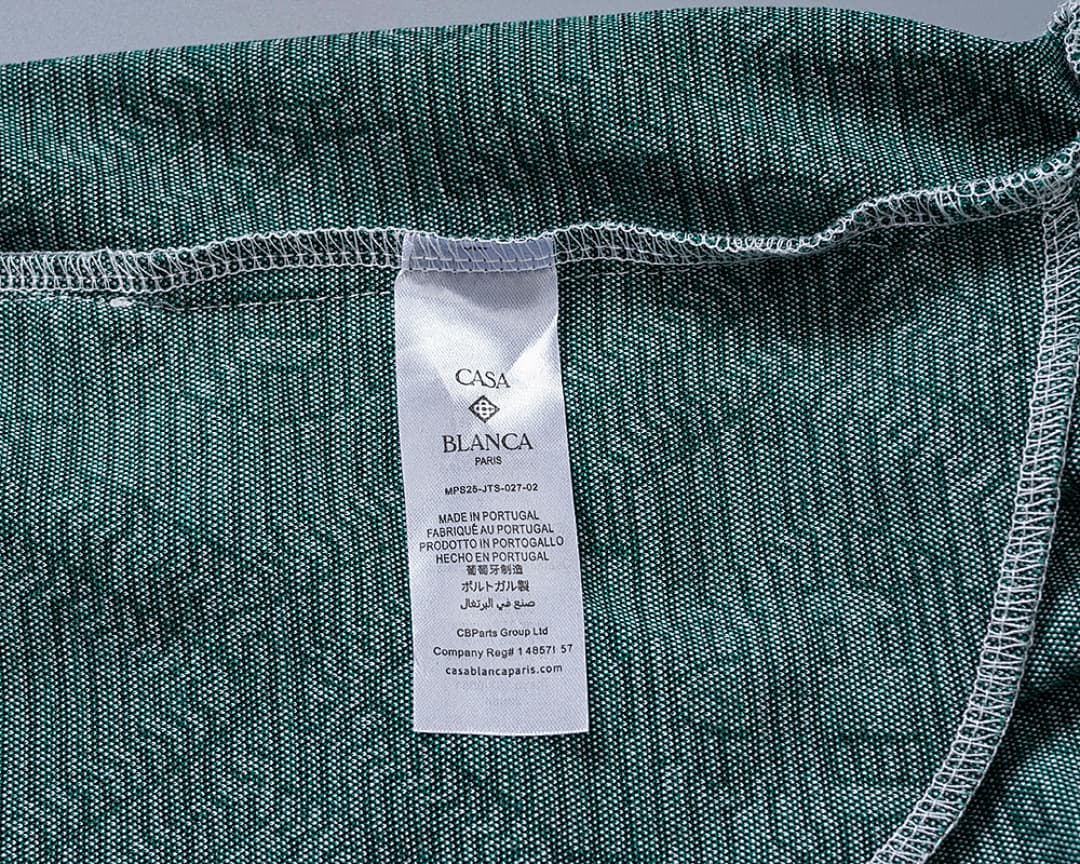 Shorts Casablanca Jacquard Listrado - Verde foto 13