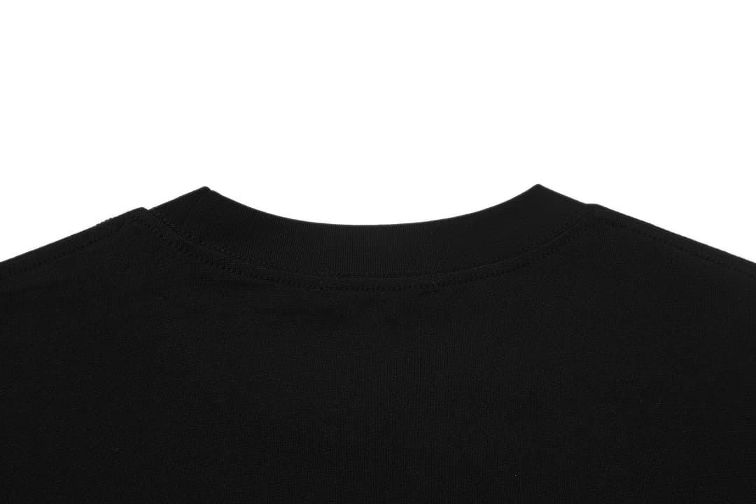 T-Shirt Chrome Hearts Cruz Circular Bordada foto 27