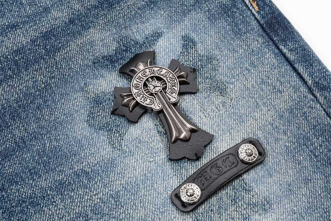 Calças Jeans Chrome Hearts JN38 foto 08