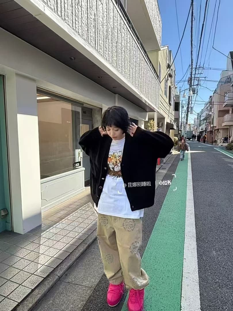 Calças Chino Stussy x Denim Tears foto 25