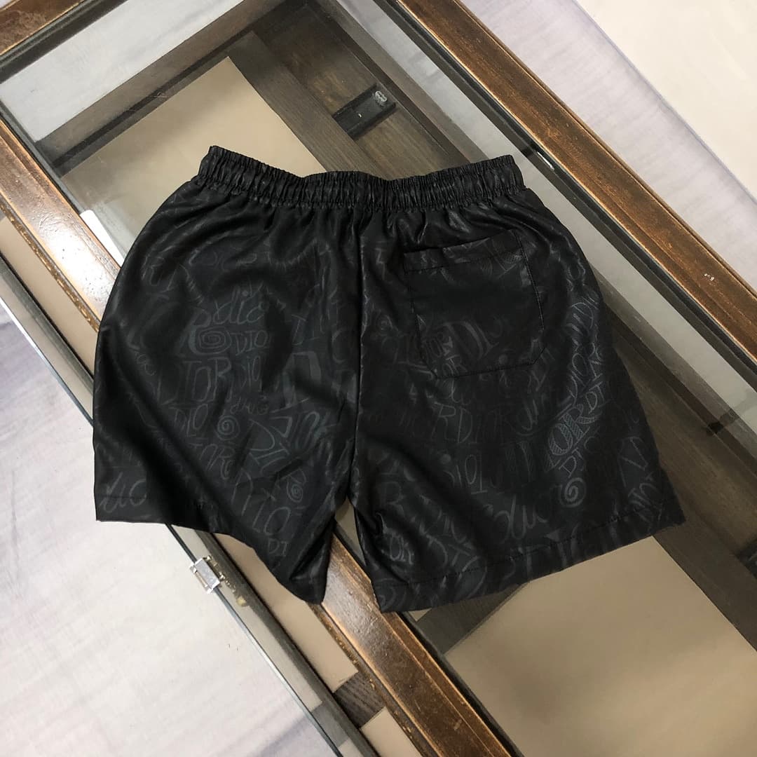 Calções de Praia Dior Monograma Preto Subtil foto 10