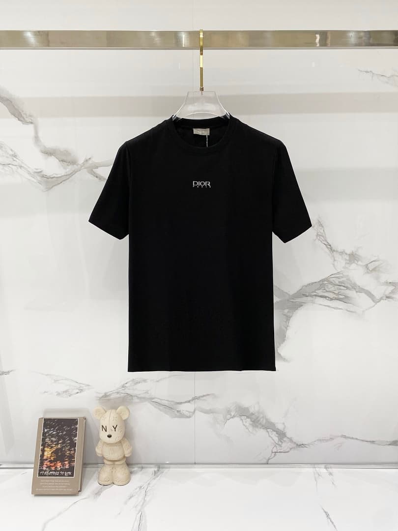 T-Shirt Dior DIOR Logo Preto foto 01