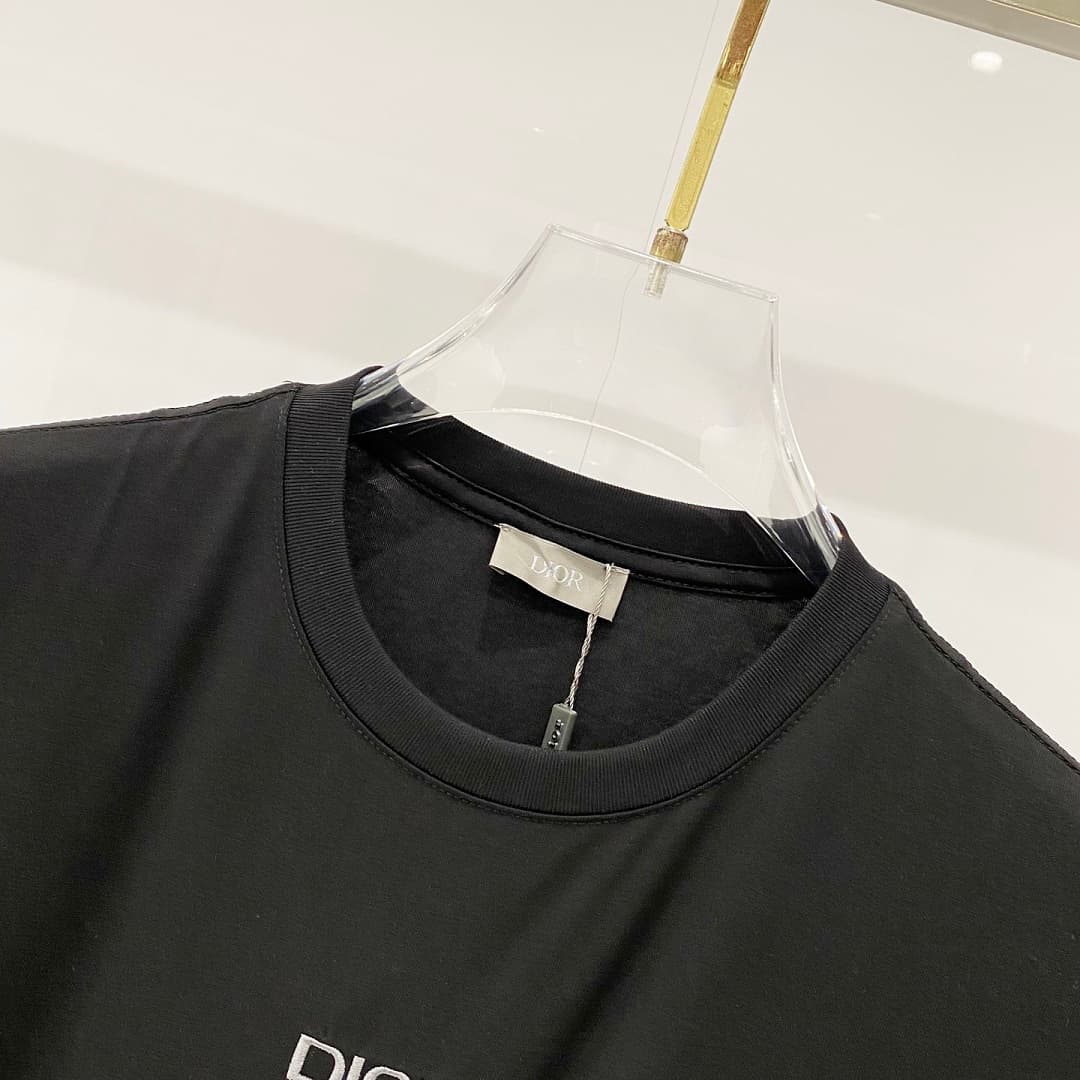 T-Shirt Dior DIOR Logo Preto foto 03