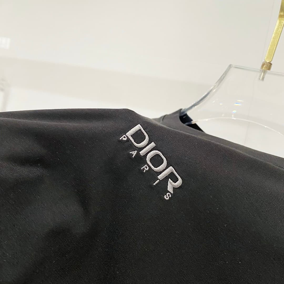T-Shirt Dior DIOR Logo Preto foto 05