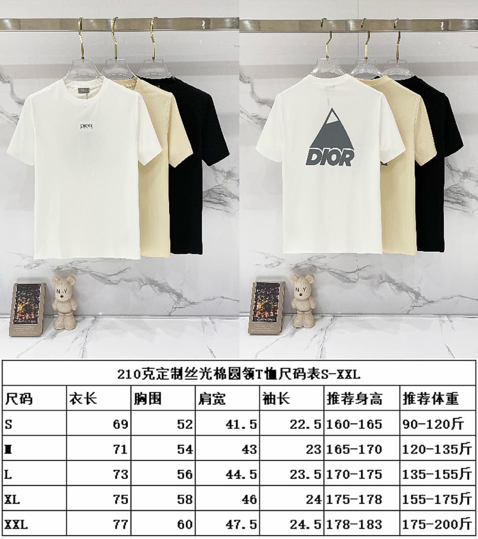T-Shirt Dior DIOR Logo Preto foto 11