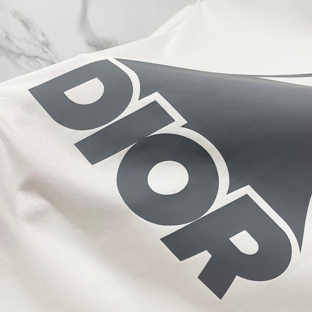 T-Shirt Dior DIOR Logo Branco foto 06