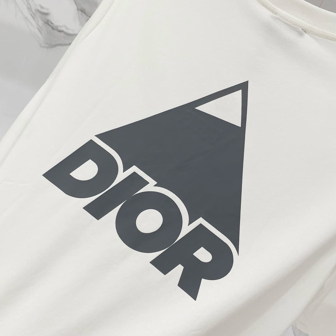 T-Shirt Dior DIOR Logo Branco foto 07