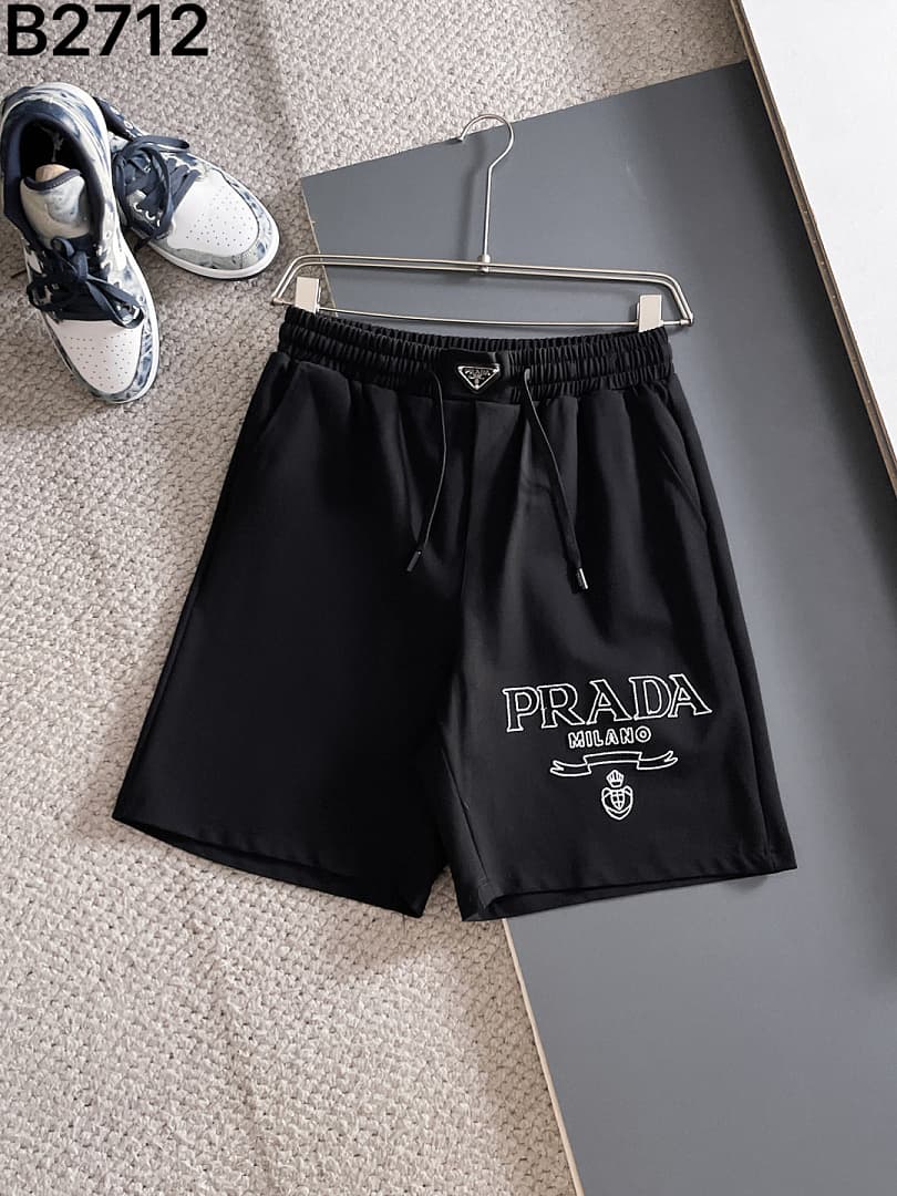 Calções Prada Milano Preto foto 01