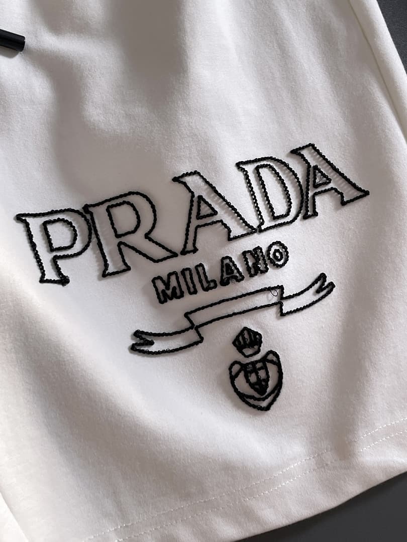 Calções Prada Milano Preto foto 06