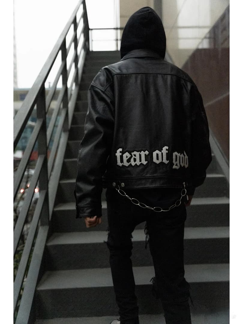 Jaqueta Motard Fear of God Premium W018 foto 01