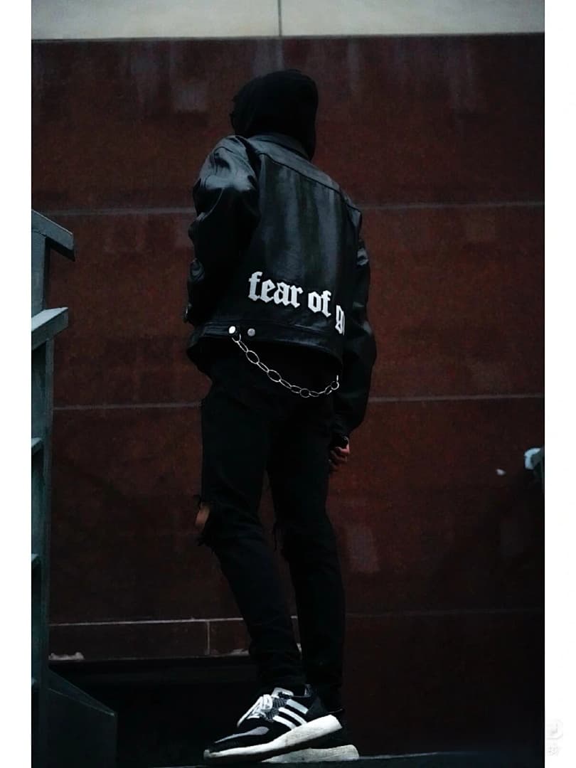 Jaqueta Motard Fear of God Premium W018 foto 02