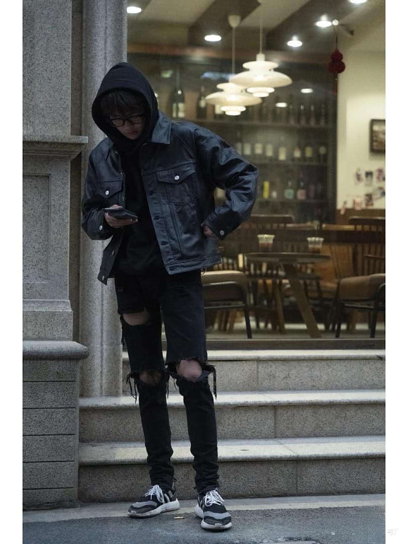 Jaqueta Motard Fear of God Premium W018 foto 05