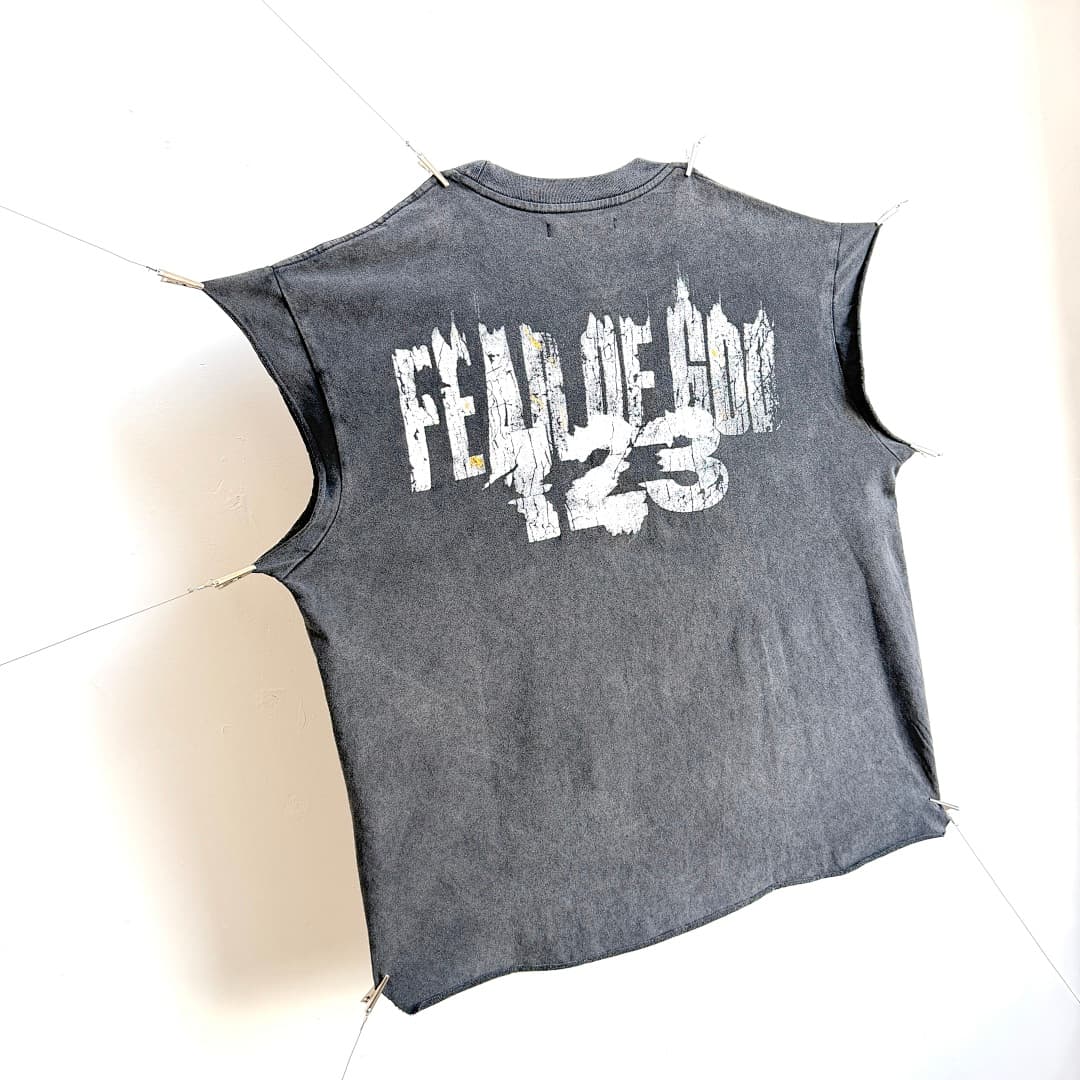T-Shirt FOG INRI Edição Limitada Manga Cortada foto 27