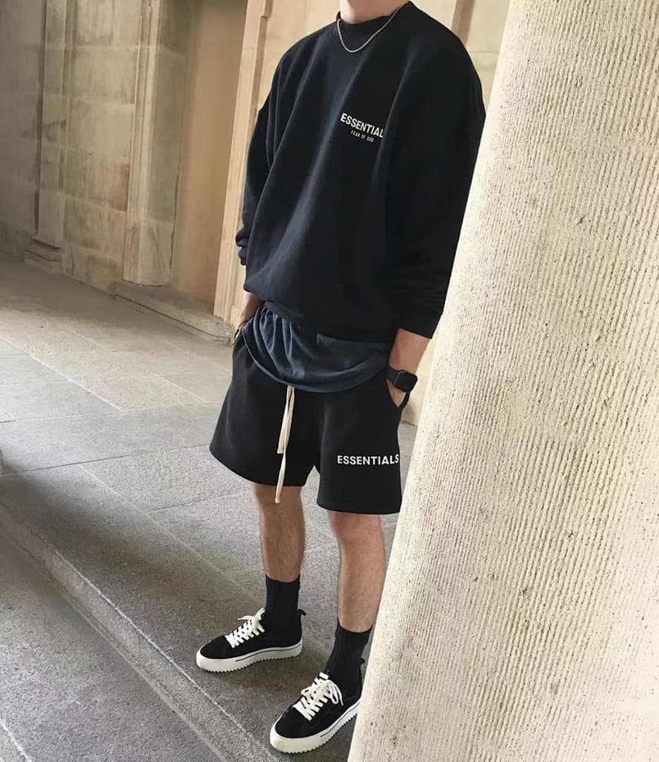 Calções Fear of God Essentials foto 21