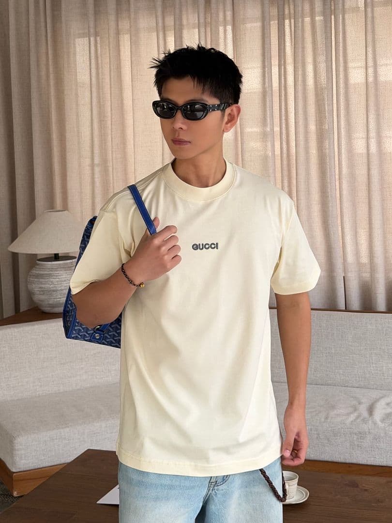 T-shirt Gucci Creme foto 01