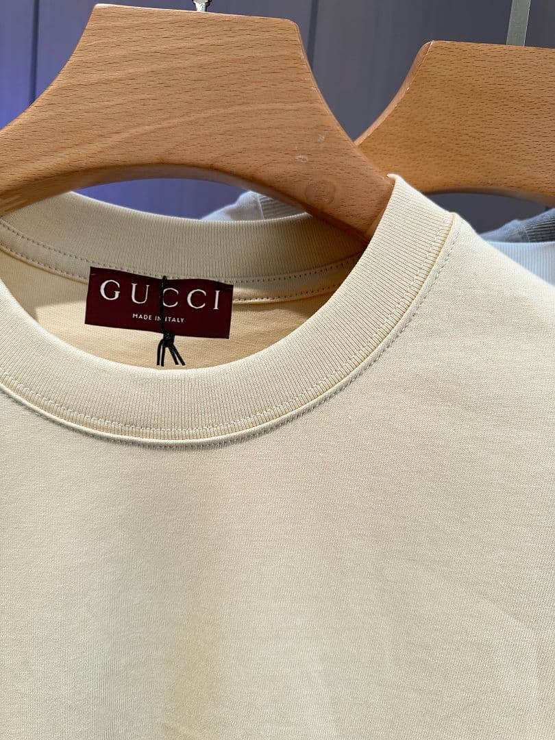 T-shirt Gucci Creme foto 07