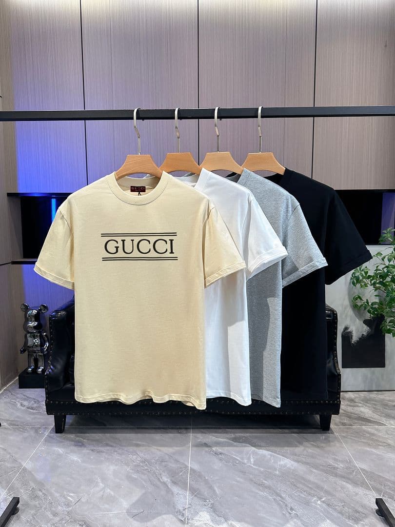 T-shirt Gucci Branco Made in Italy foto 11