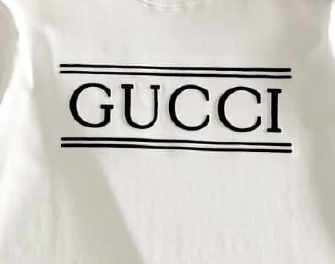 T-shirt Gucci Branco Made in Italy foto 41