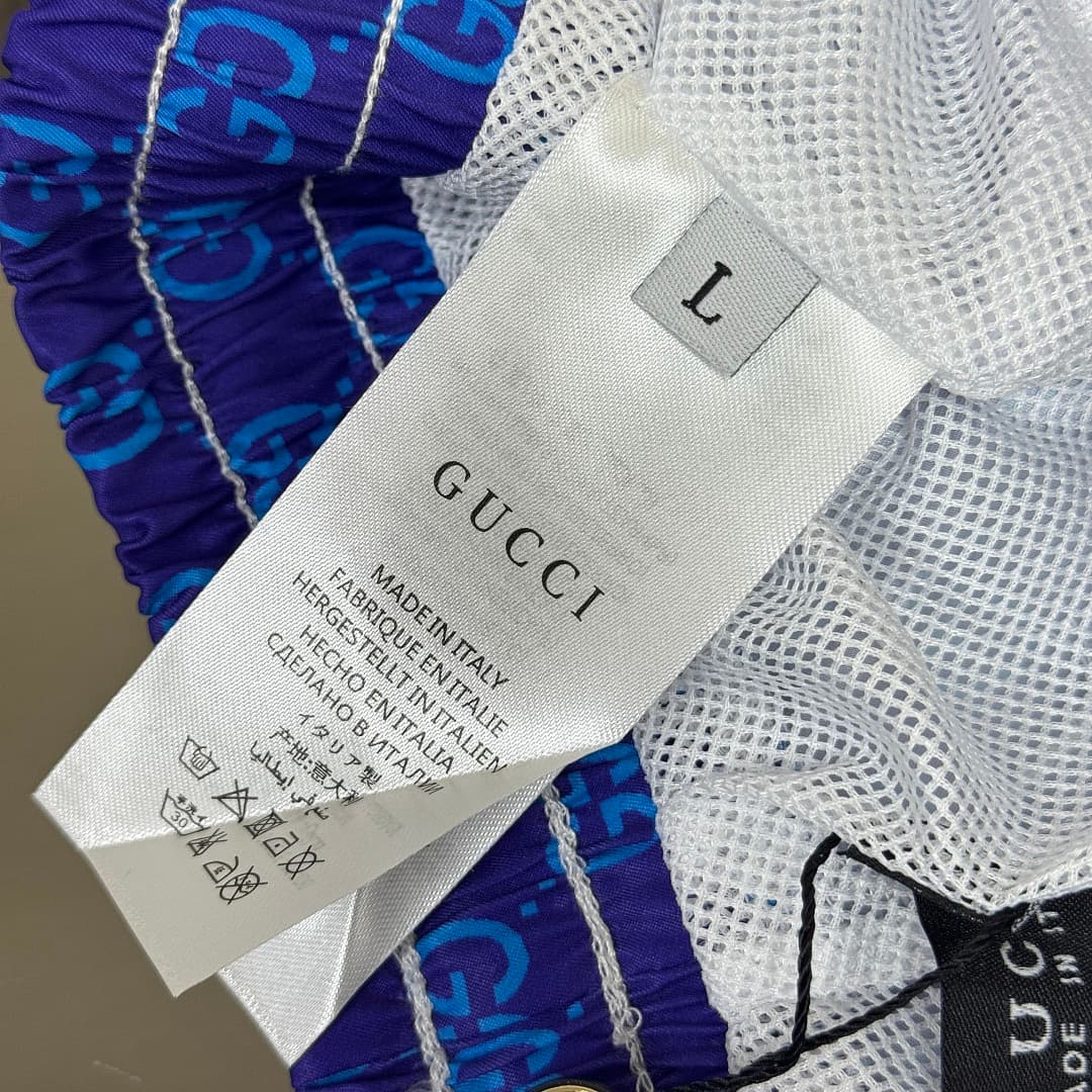 Calções de Praia Gucci Azul foto 06