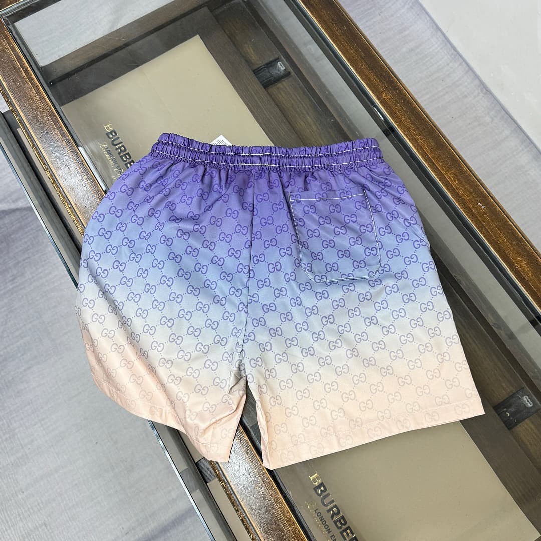 Calções de Praia Gucci Roxo Escuro foto 07