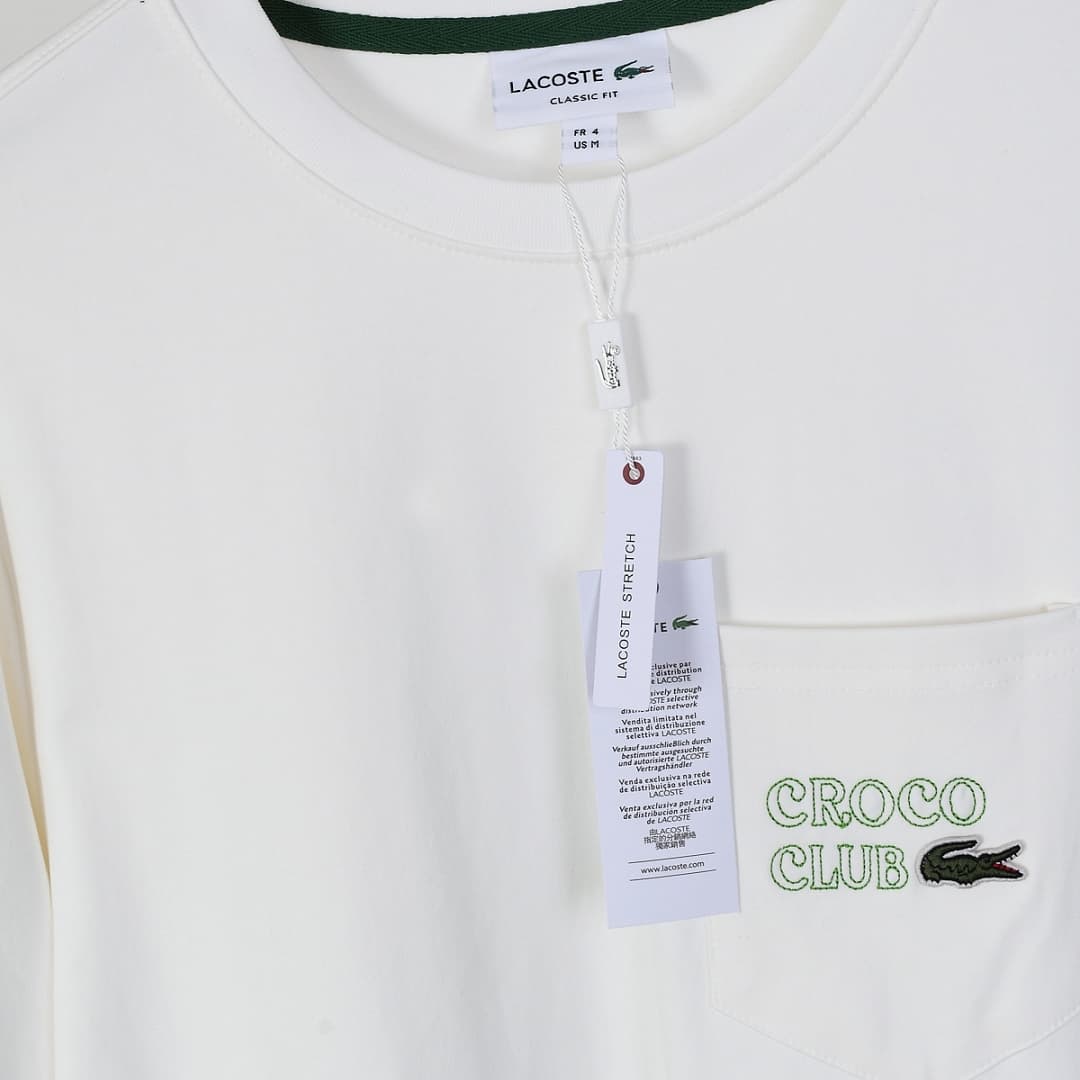 T-Shirt Manga Longa Lacoste foto 07