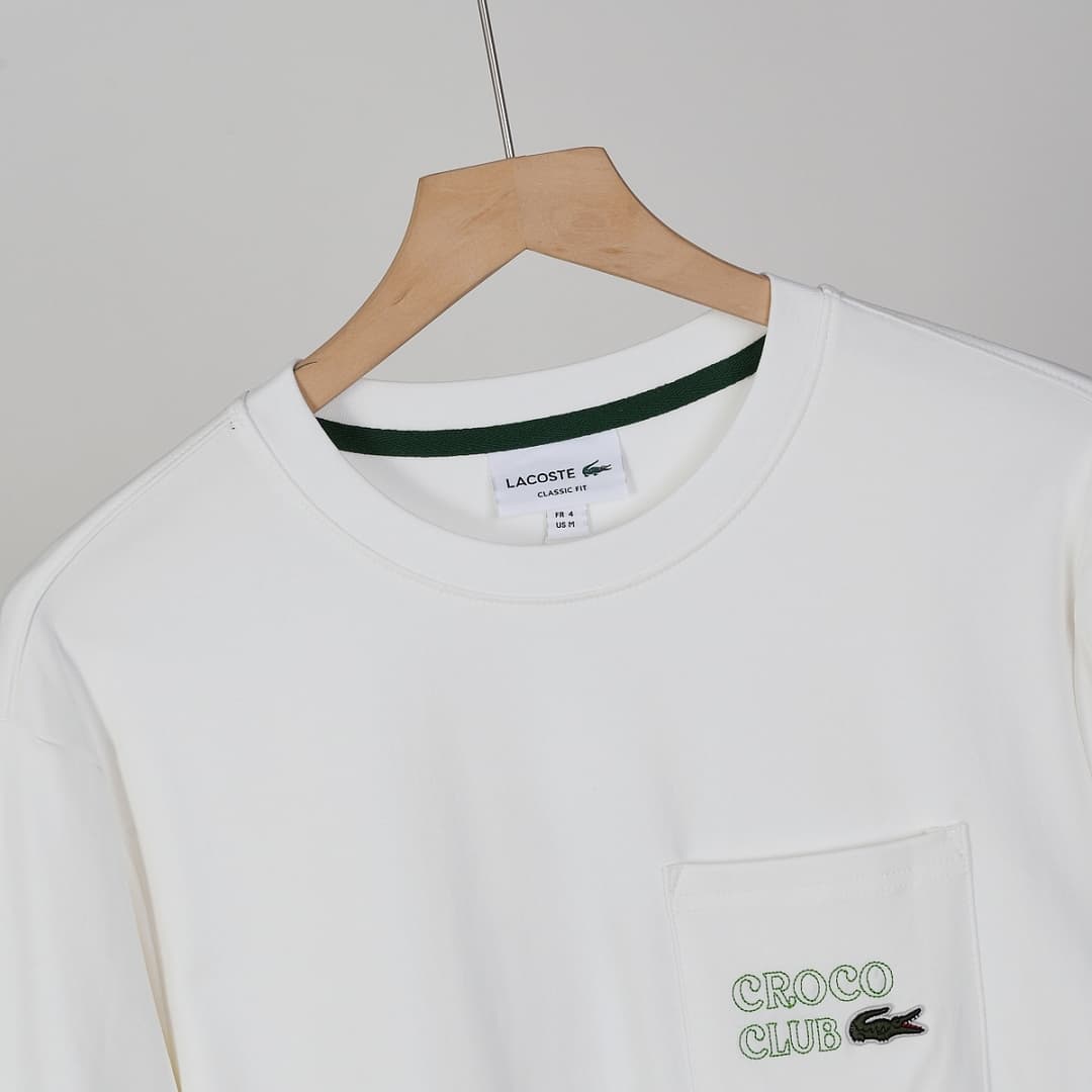 T-Shirt Manga Longa Lacoste foto 08