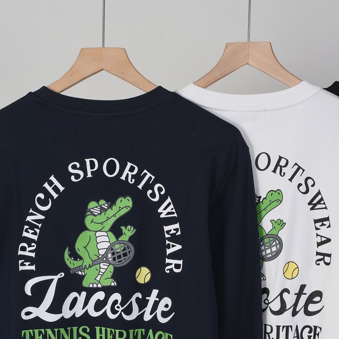 T-Shirt Manga Longa Lacoste foto 11