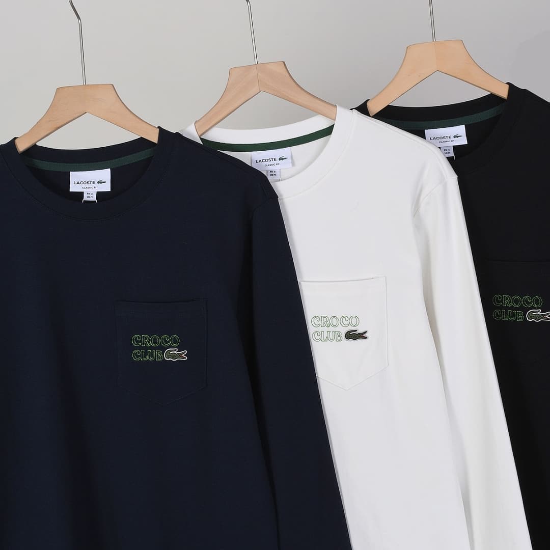 T-Shirt Manga Longa Lacoste foto 15
