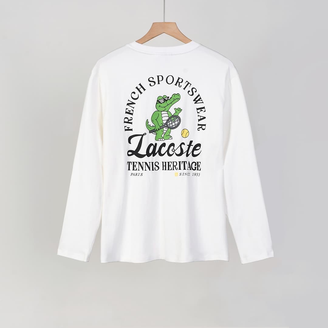 T-Shirt Manga Longa Lacoste foto 17