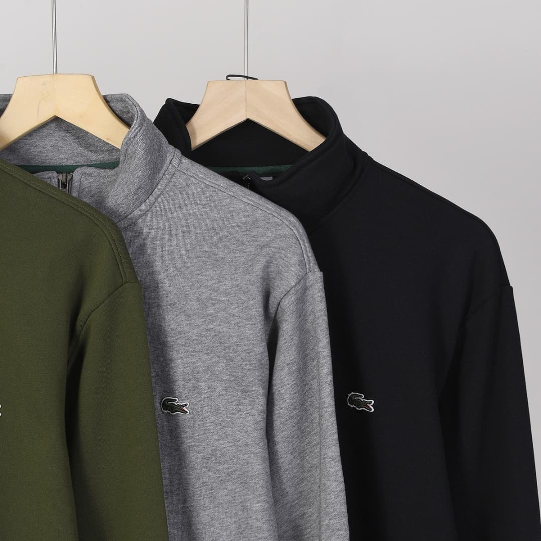 Sweatshirt Meia Gola Lacoste foto 10