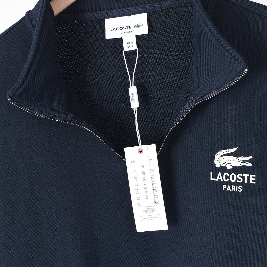 Sweatshirt Meia Gola Lacoste foto 05