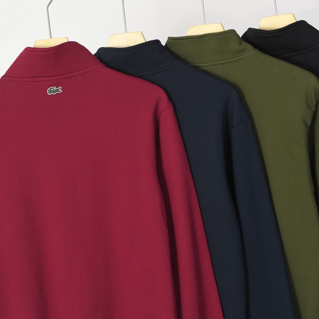 Sweatshirt Meia Gola Lacoste foto 07