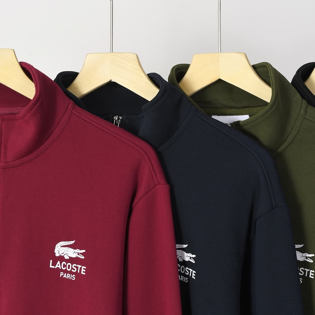 Sweatshirt Meia Gola Lacoste foto 10
