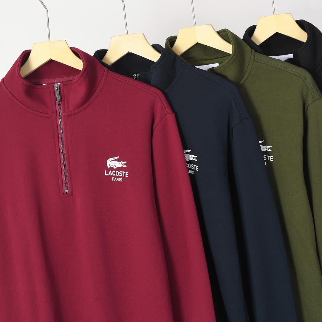 Sweatshirt Meia Gola Lacoste foto 11