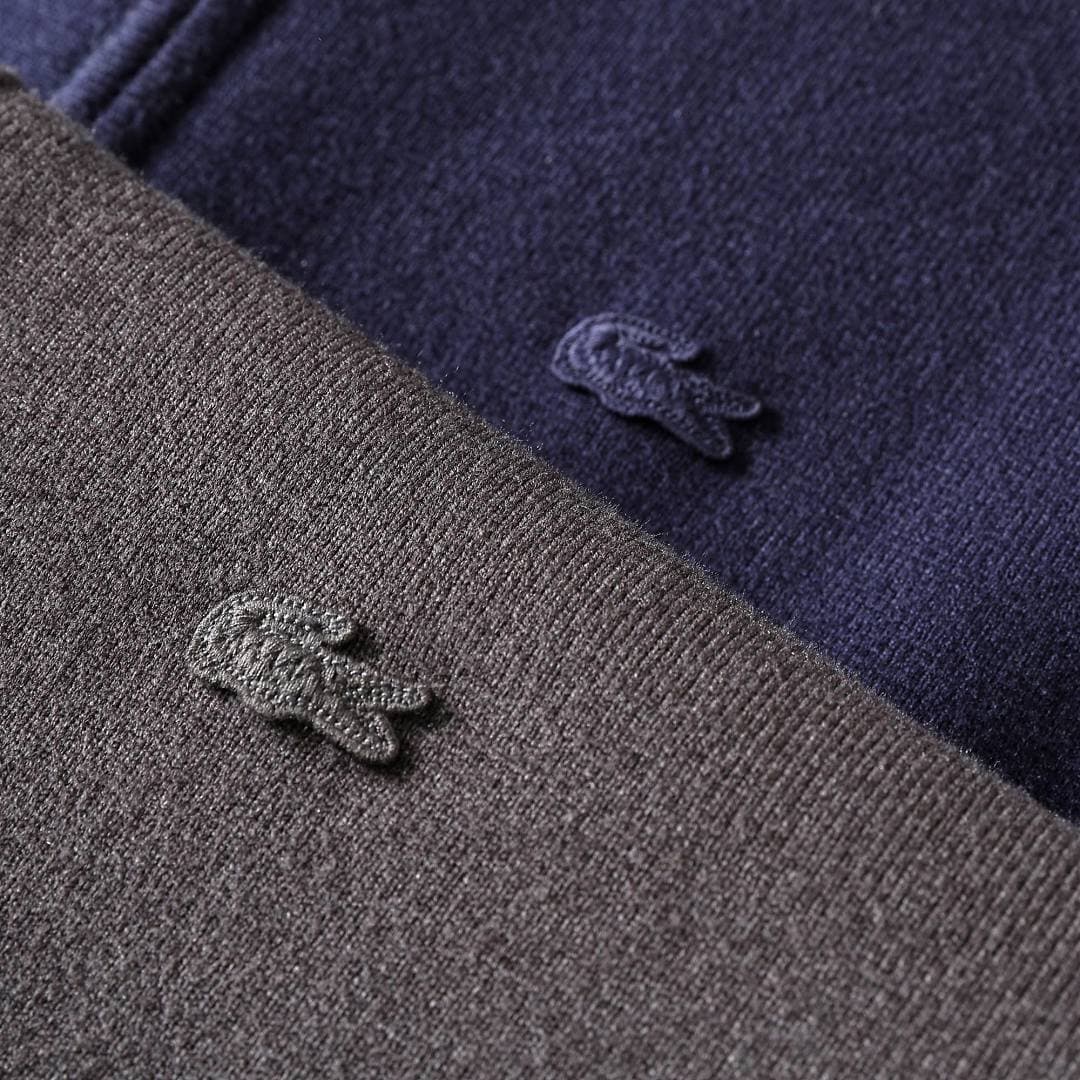 Casaco Tricot Gola Lacoste foto 05