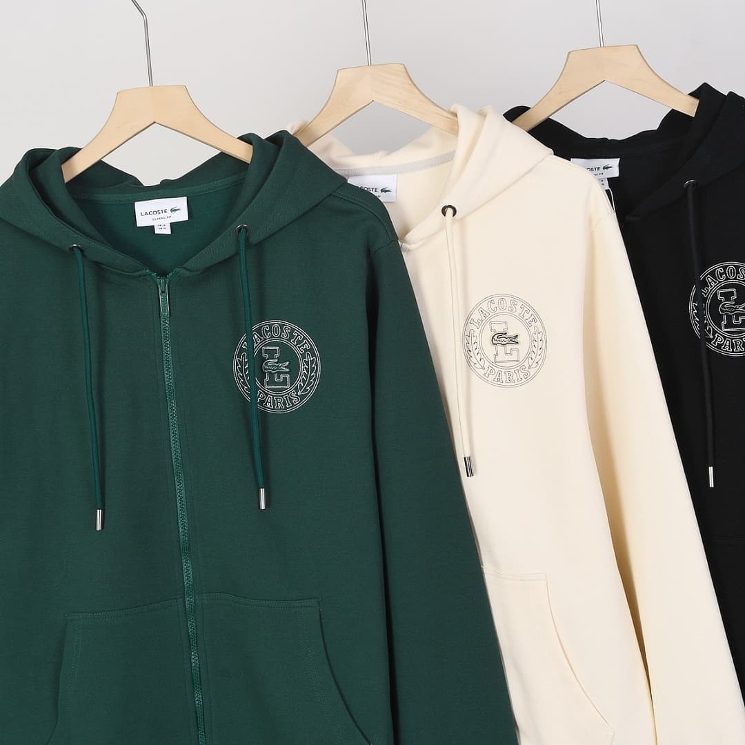 Hoodie com Fecho Lacoste foto 10