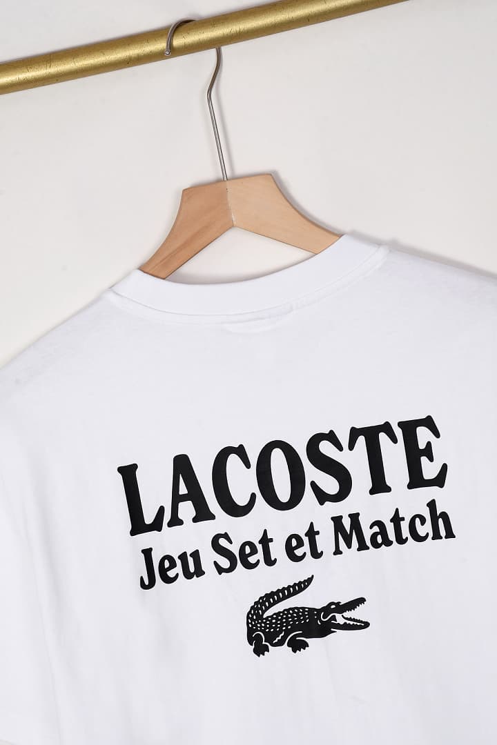 T-Shirt Manga Curta Lacoste foto 03