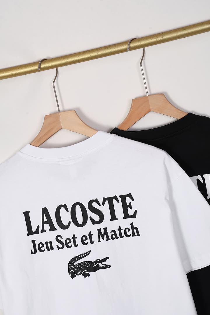 T-Shirt Manga Curta Lacoste foto 09