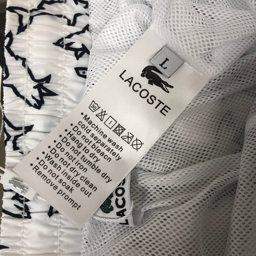 Lacoste Shorts Estampado Crocodilo JLY360 foto 06
