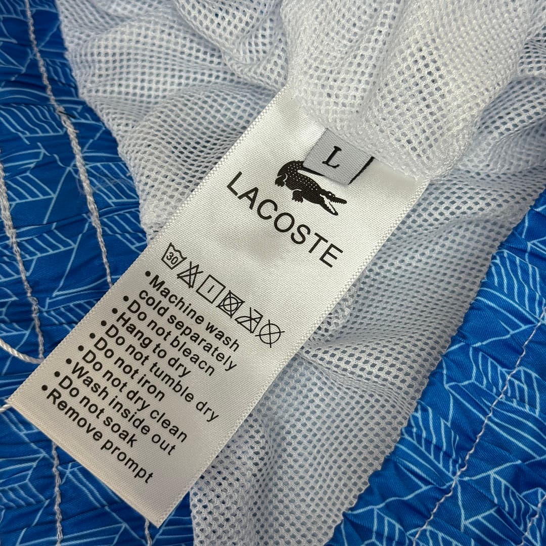 Lacoste Shorts JLY473 Crocodilo foto 06