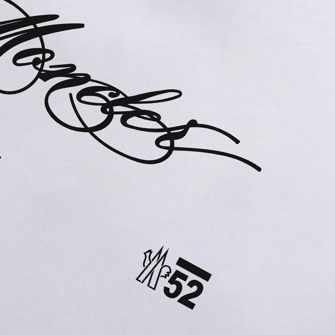 T-Shirt Moncler Signature Branco foto 03