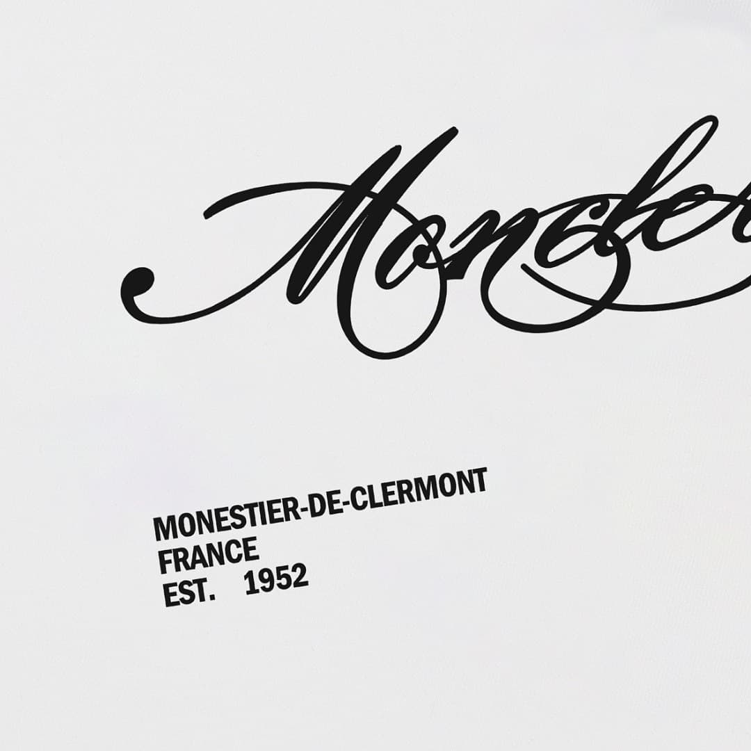 T-Shirt Moncler Signature Branco foto 04