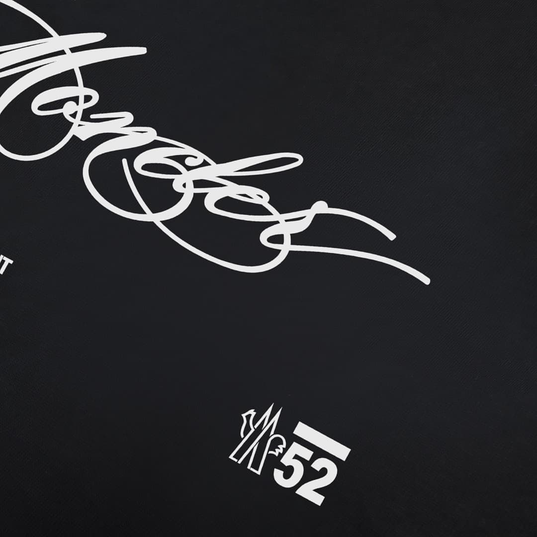 T-Shirt Moncler Signature Preto foto 03